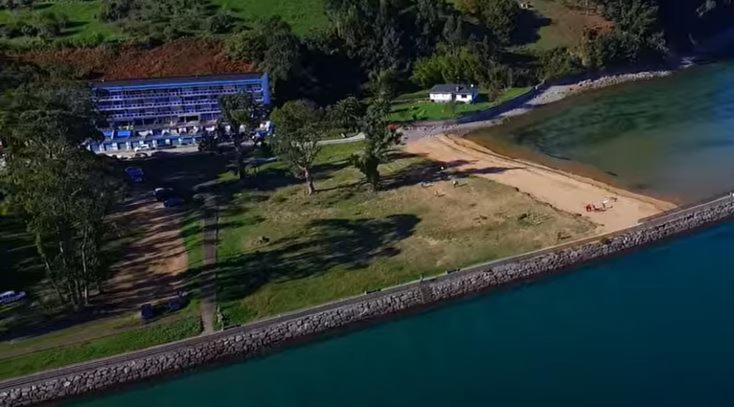 Playa Del Puntal Villaviciosa Asturias Lujo Primera Linea Playa Esterno foto
